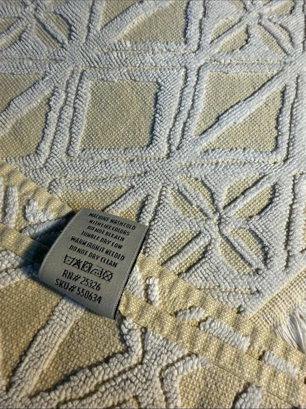Cost Plus World Market soft textured