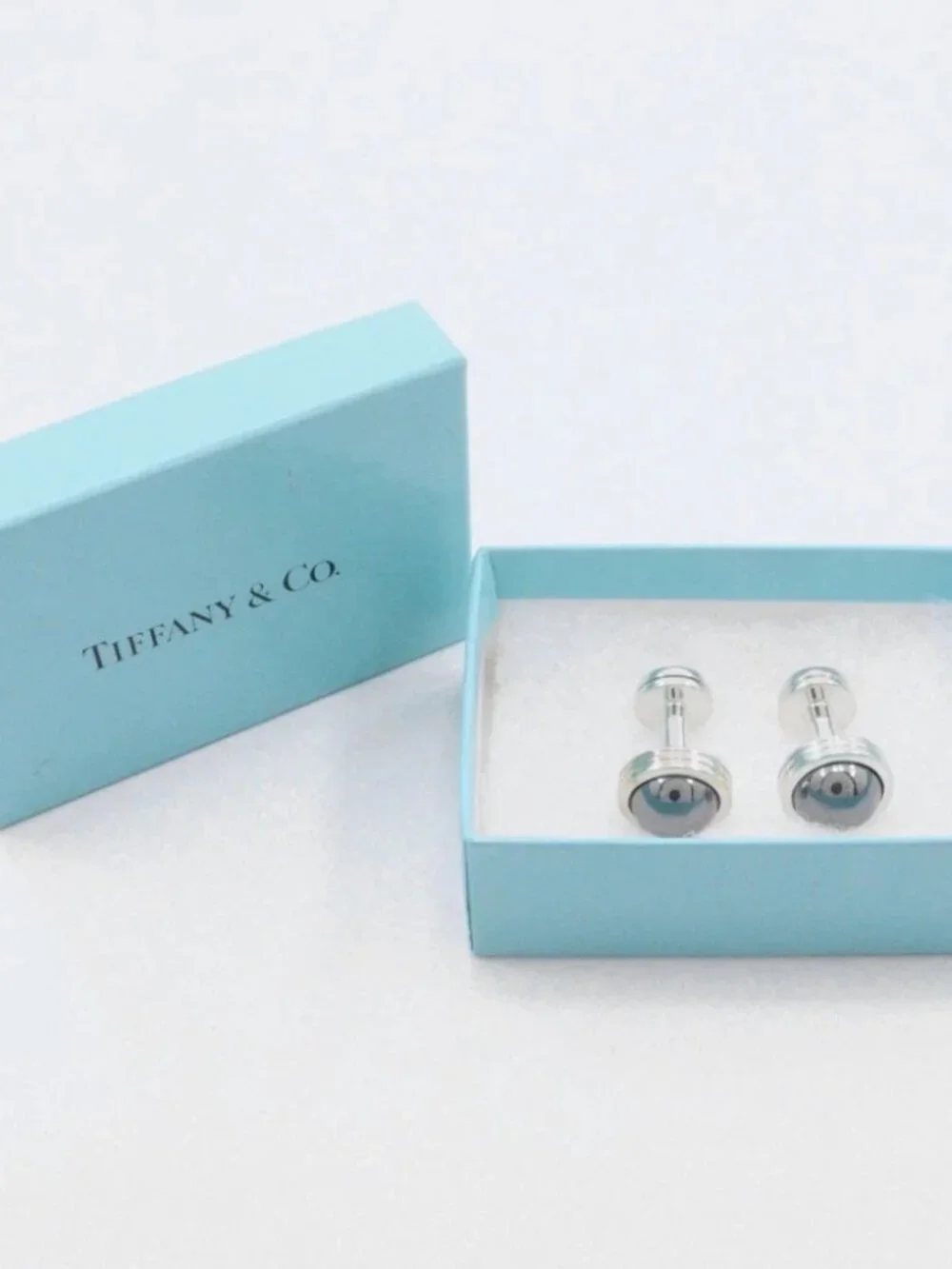 TIFFANY&Co. cuffs Paloma Picasso Silver925/Hematite mens