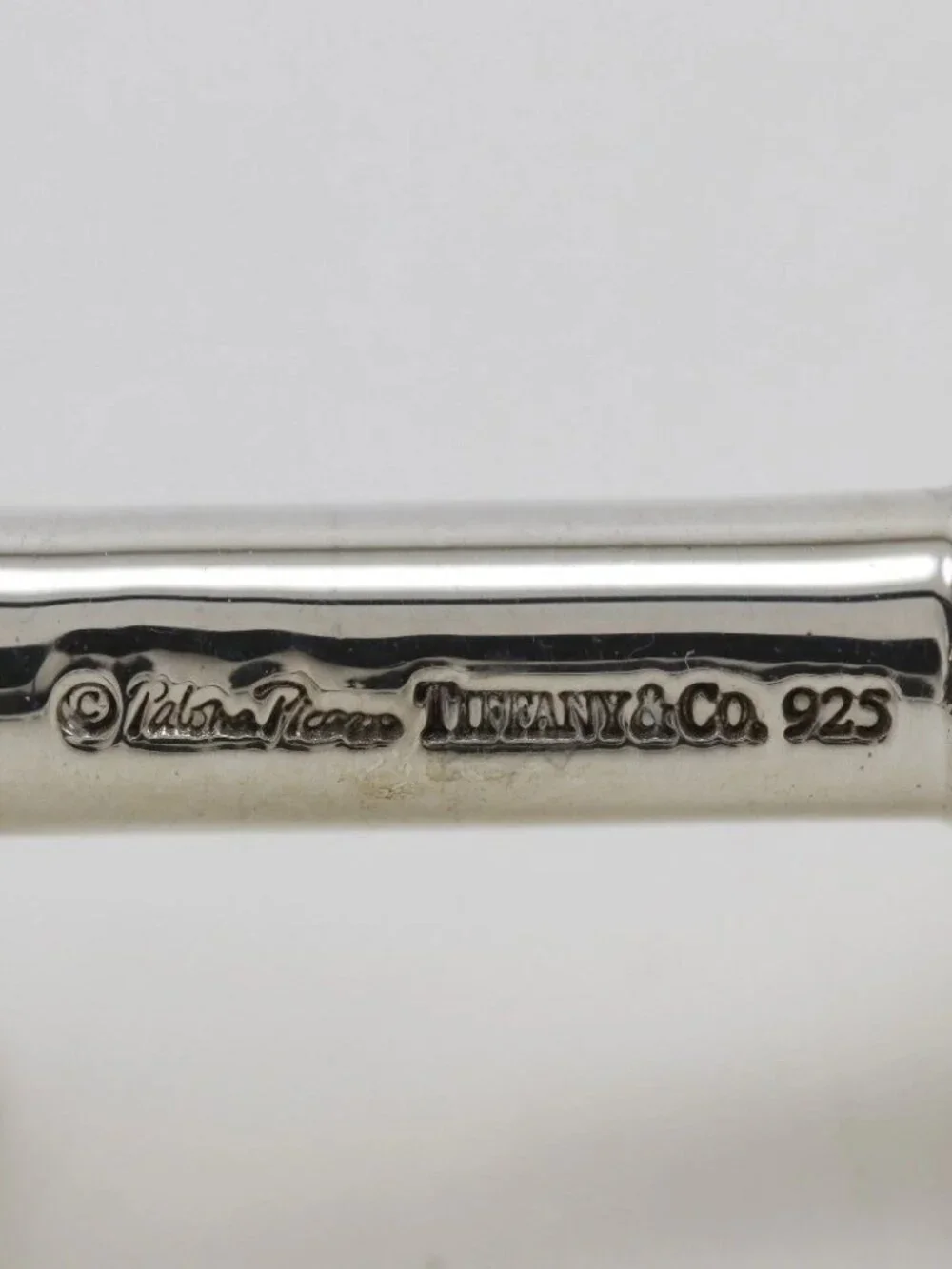 TIFFANY&Co. cuffs Paloma Picasso Silver925/Hematite mens