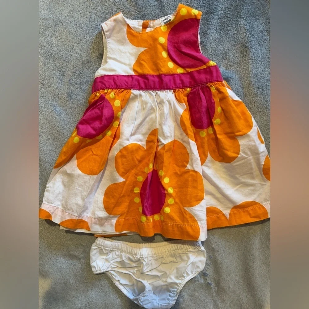 Carters dress spring bloomers