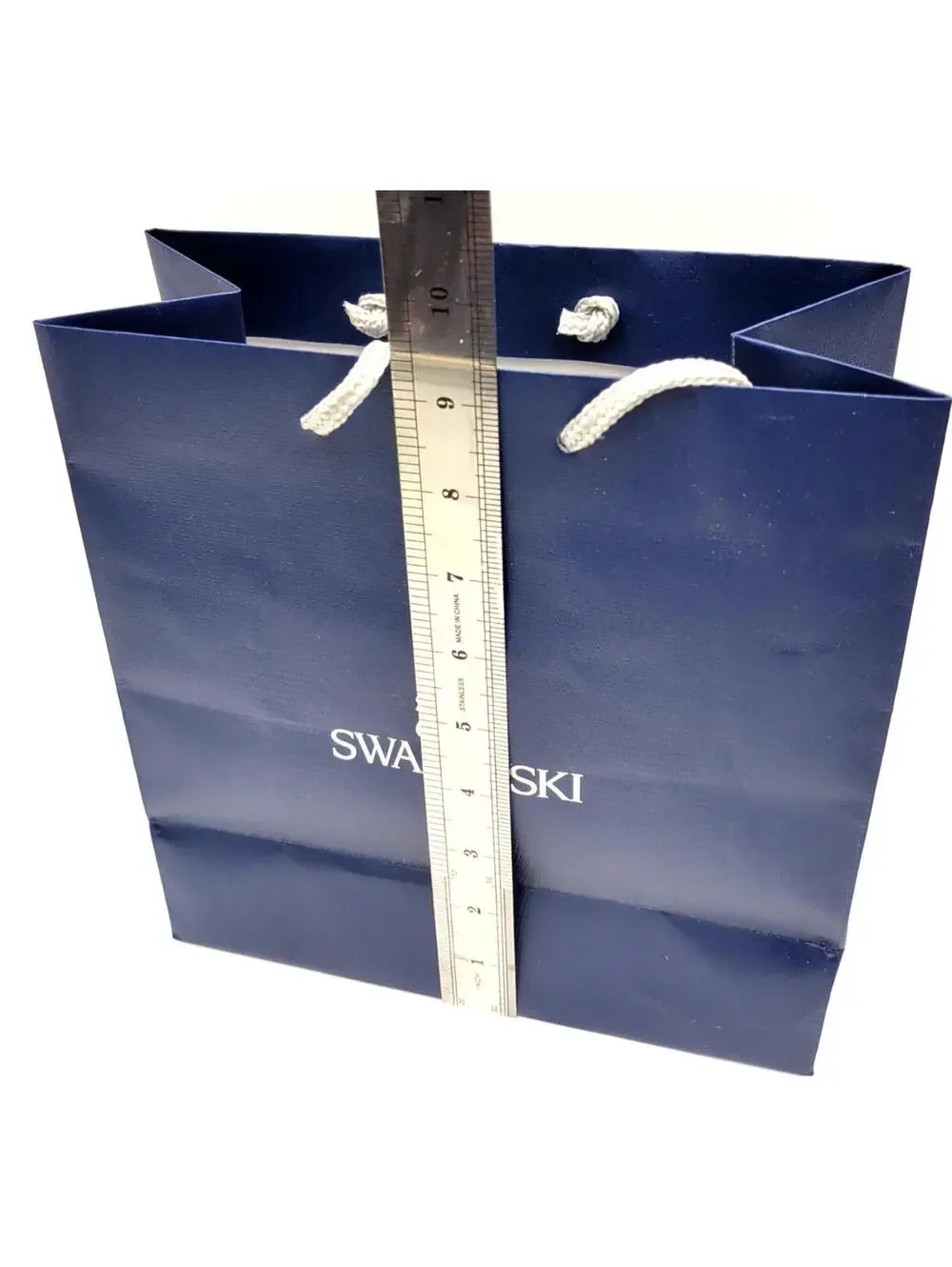 Swarovski blue paper