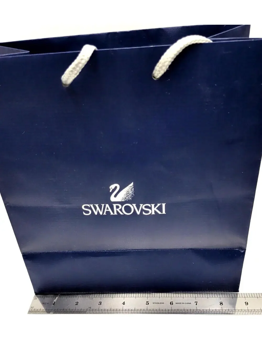 Swarovski blue paper