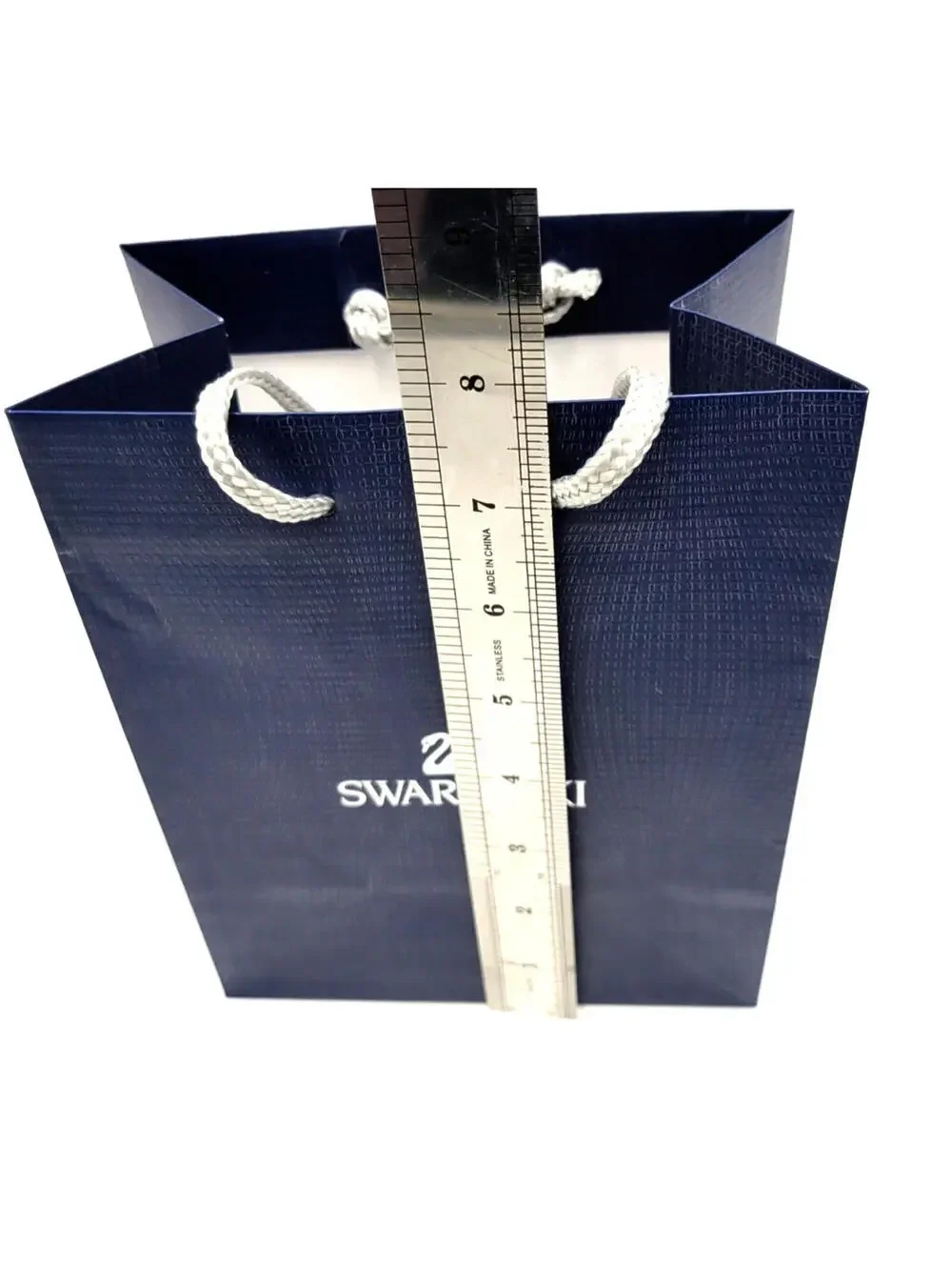 Swarovski blue paper