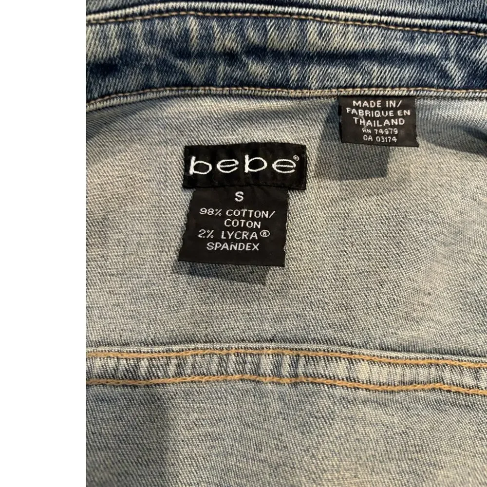 bebe denim jean