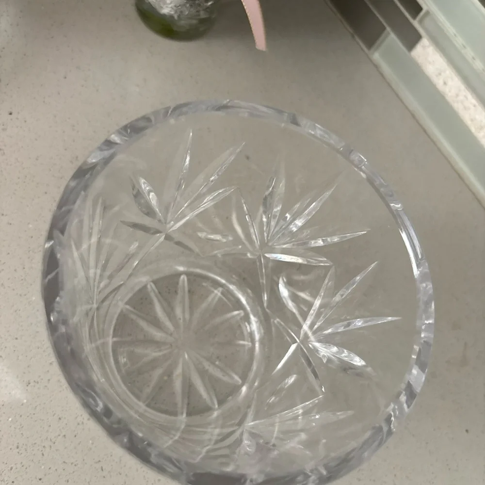 🏡Cut Crystal Apothecary Jar with Lid & Rose Diffuser
