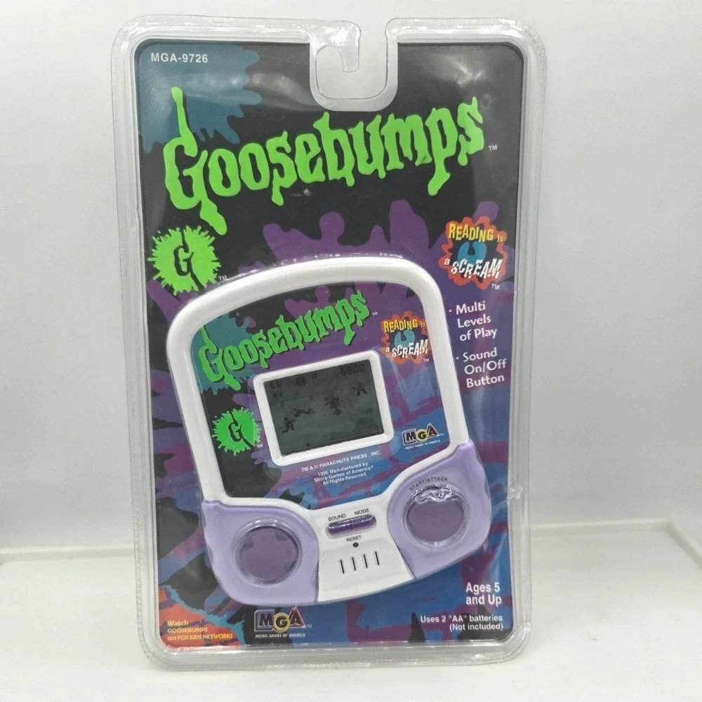 Vintage 1996 Goosebumps MGA Handheld Electronic Game Reading Is A Scream