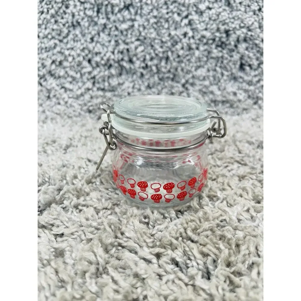 IKEA Mushroom Clamp Jars IKEA Korken Toadstool Jar Cottage Core Decor Gadget