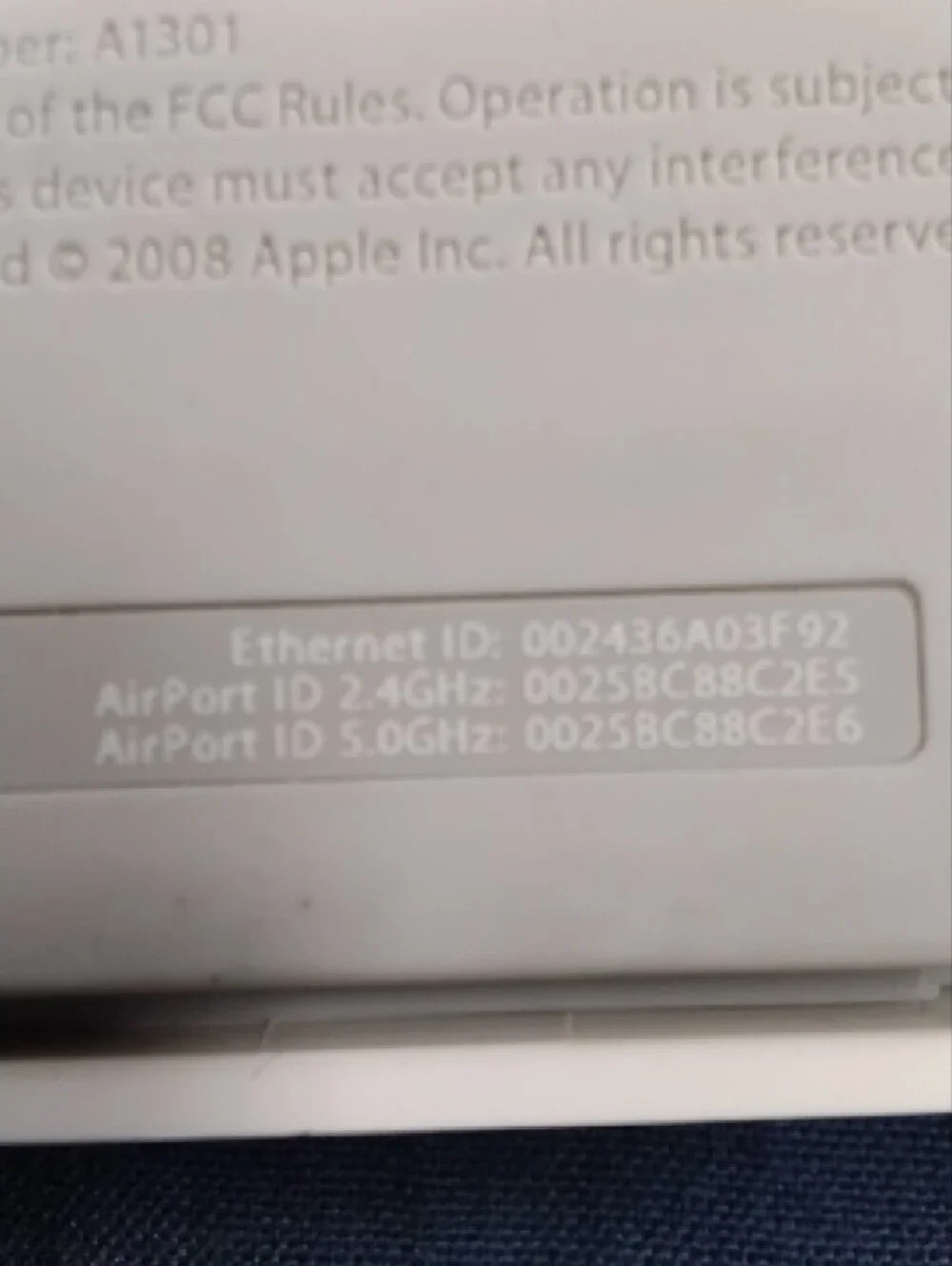 Apple compact network