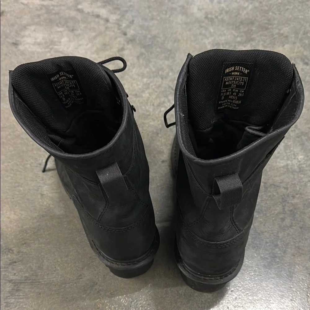 Red Wing Shoes sturdy black