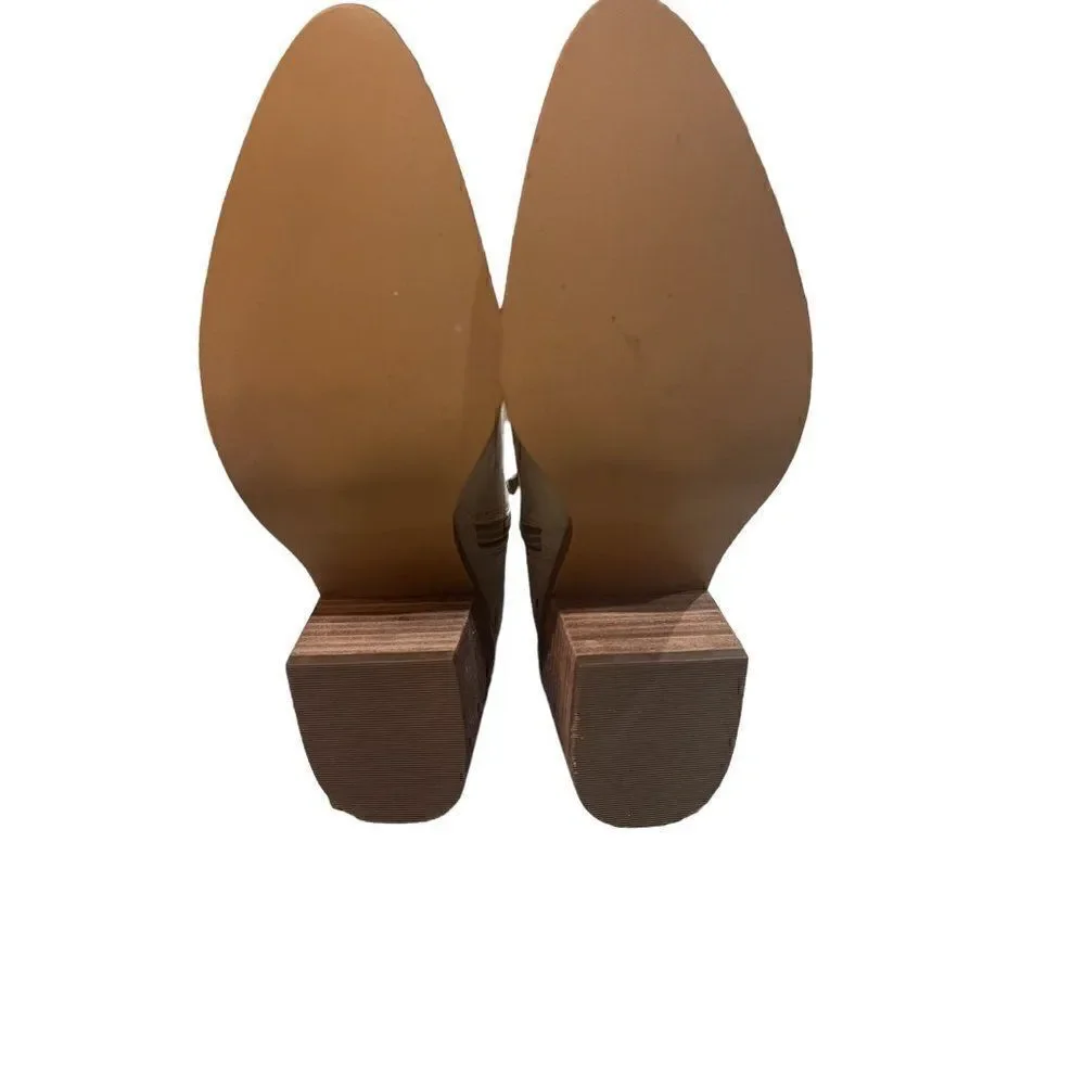 New BP Baylee Taupe Ankle Boots Women's Size 7M