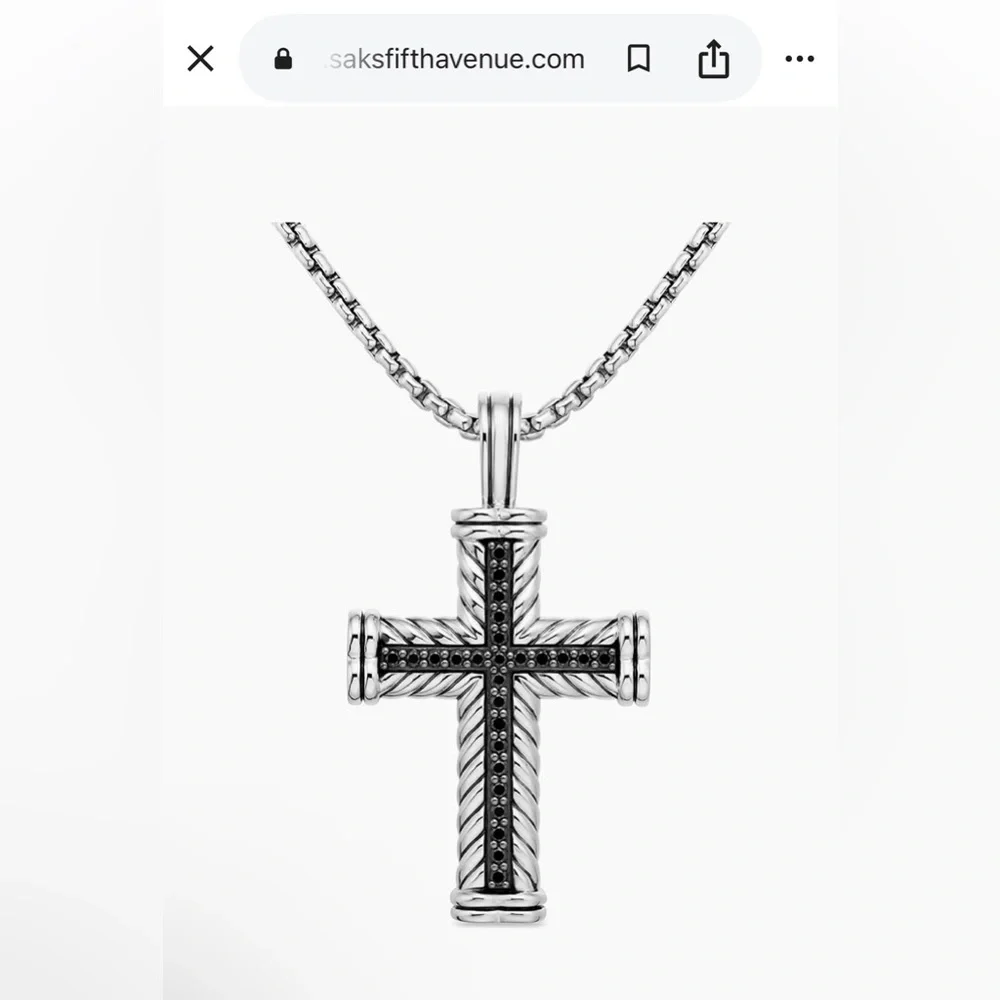David Yurman cross chevron