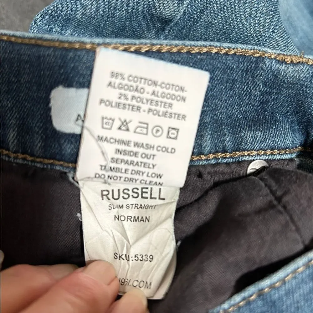 DL1961 Russell Slim Straight jeans 33x34