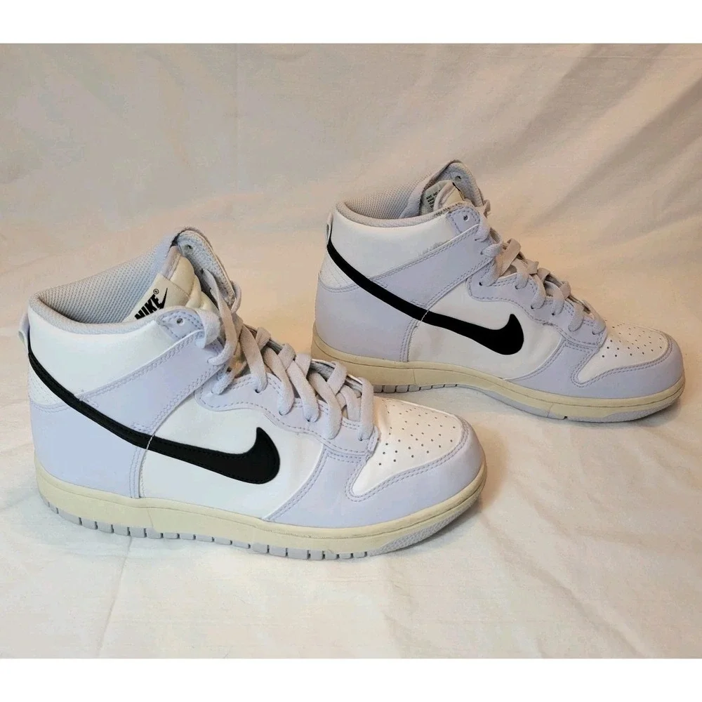 Nike Dunk High Aluminum DB2179-110 Size Boys‎ 7Y / Women Size 8.5 Pre-owned