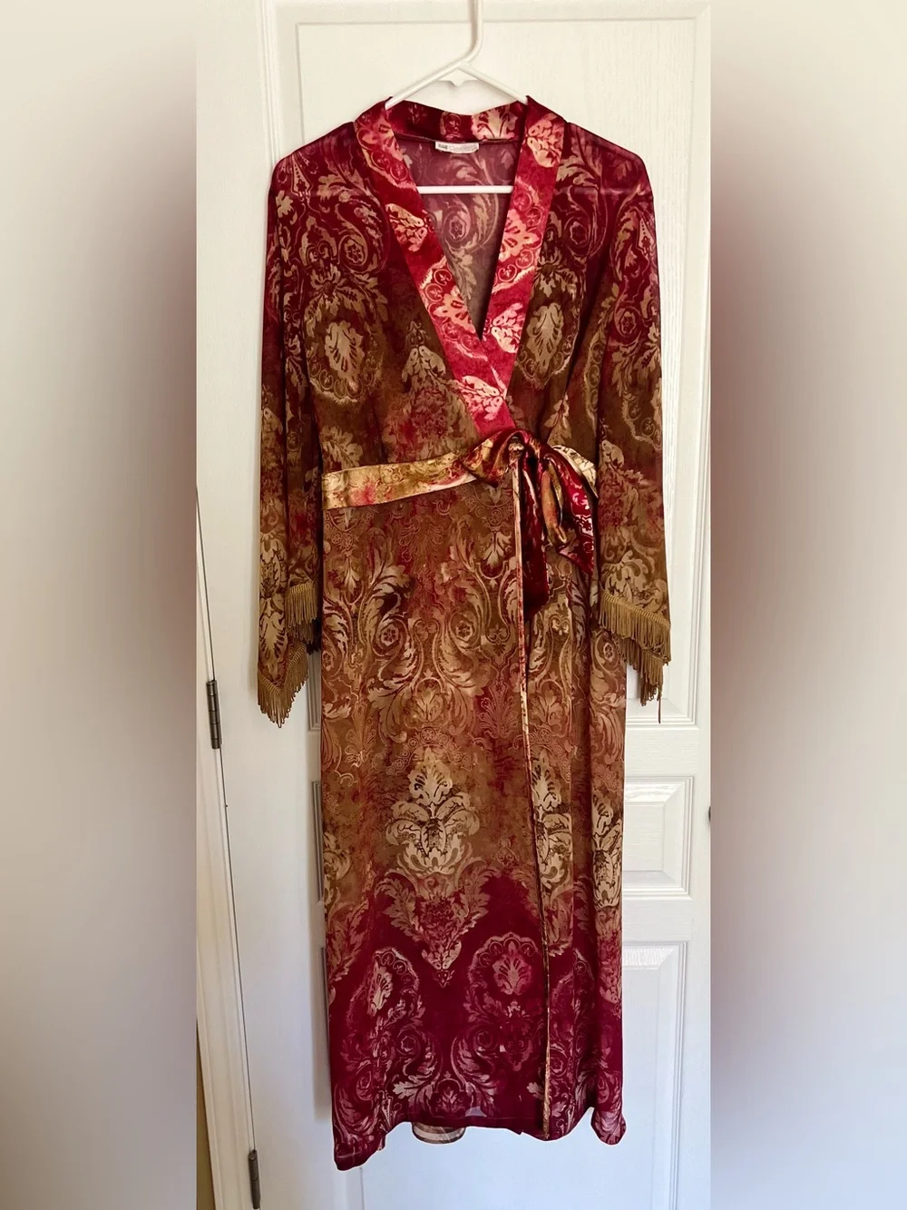 california dynasty luxurious burgundy