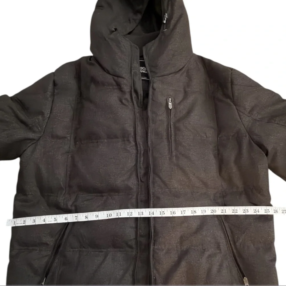 Foreign Exchange Brown Hooded Puffer Jacket Size XXL