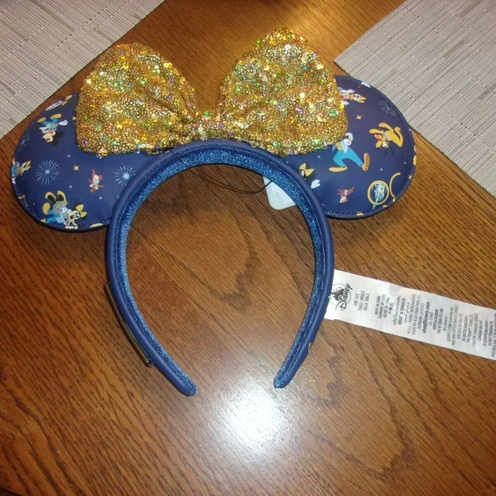 Disney world 50th Anniversary Loungefly Ears Disney parks New with tag