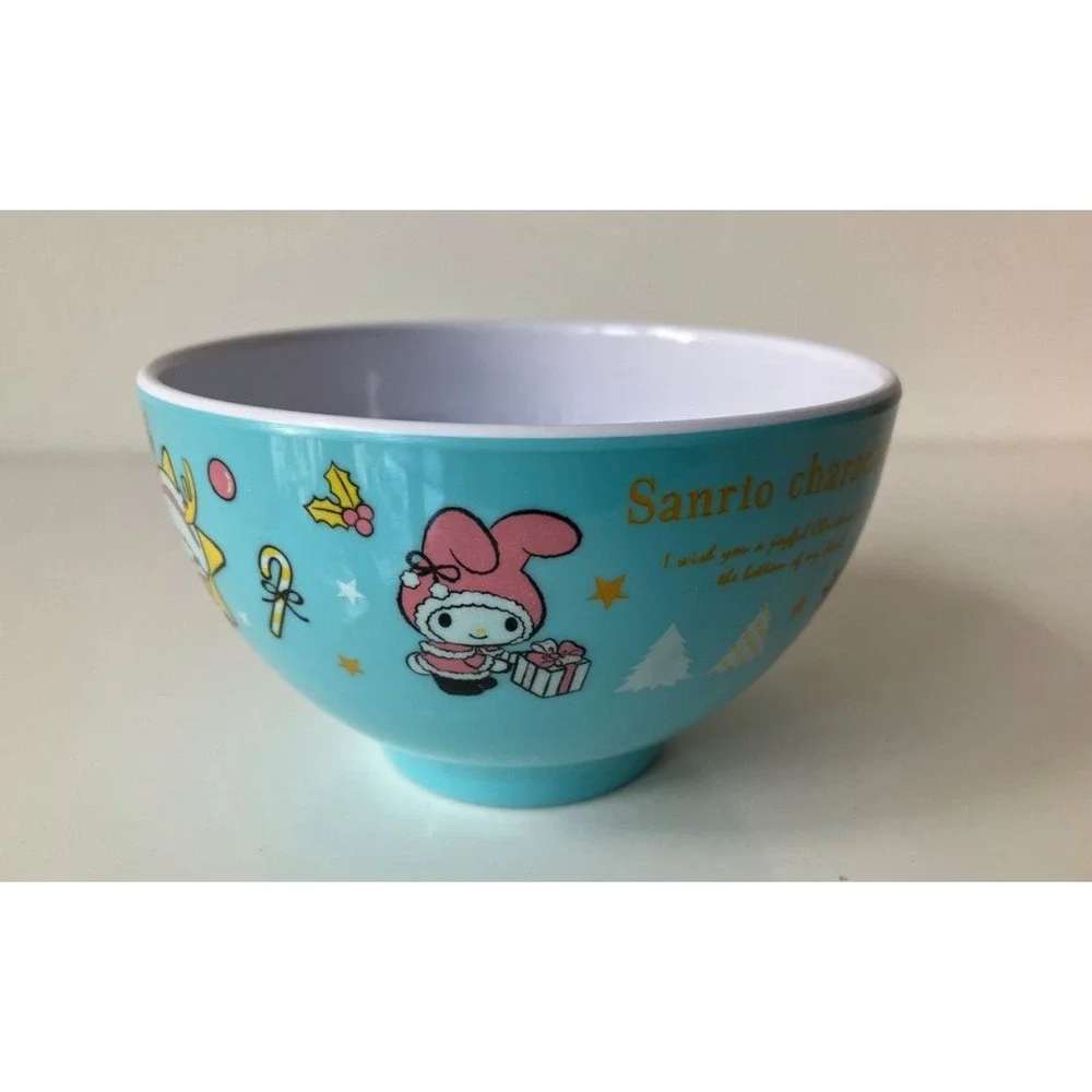 NWT Sanrio Hello Kitty & Friends‎ Blue Holiday Bowl 2020