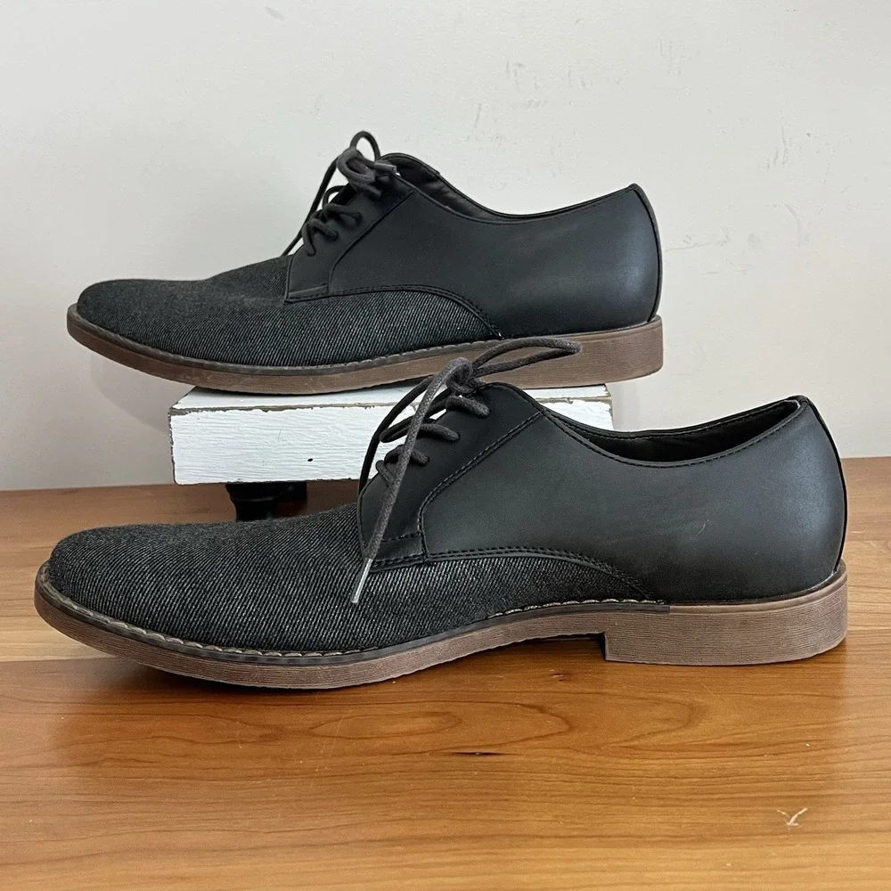 J Ferrar Marcus Men's Shoes Size 9.5 M Oxford's Casual Business‎ Casual