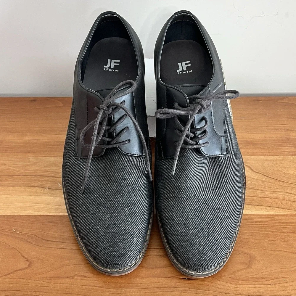 J Ferrar Marcus Men's Shoes Size 9.5 M Oxford's Casual Business‎ Casual