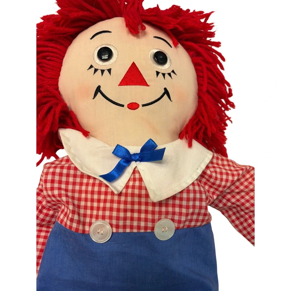 Raggedy Ann 85th & Andy‎ 80th Birthday Commemorative Plush Doll Set Vintage