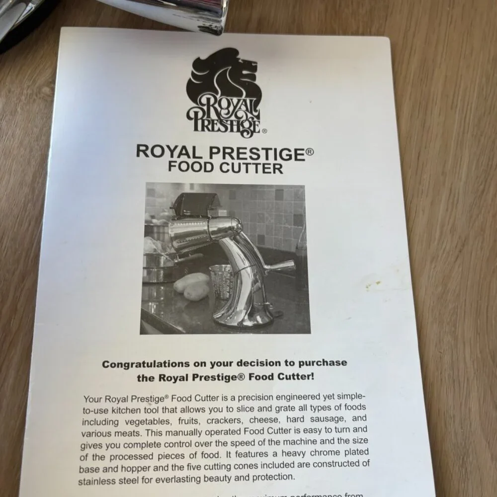 Royal Prestige blades still