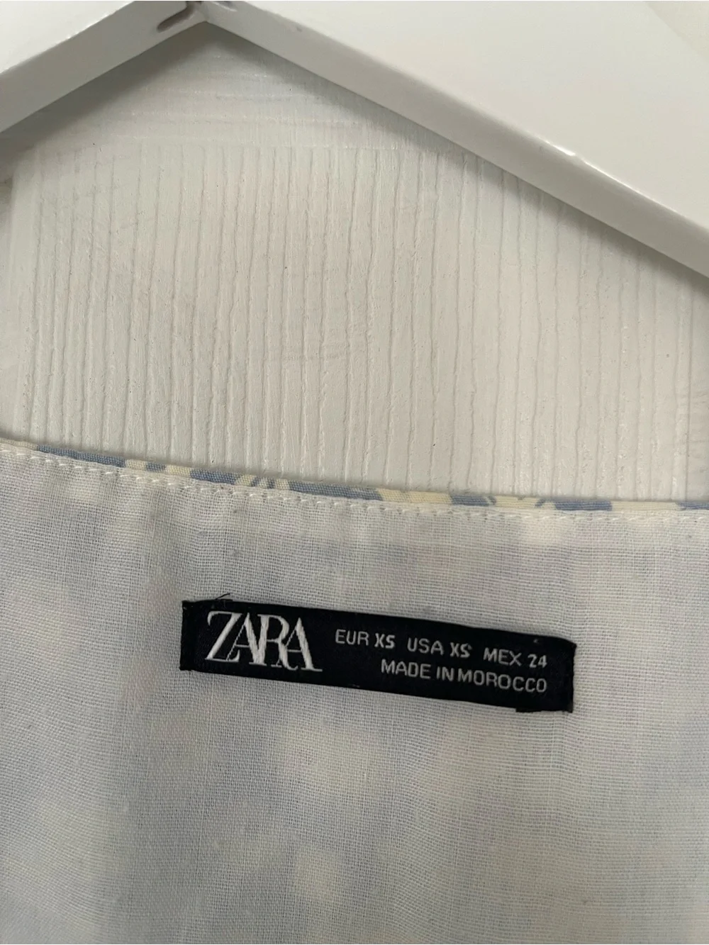 Zara light blue