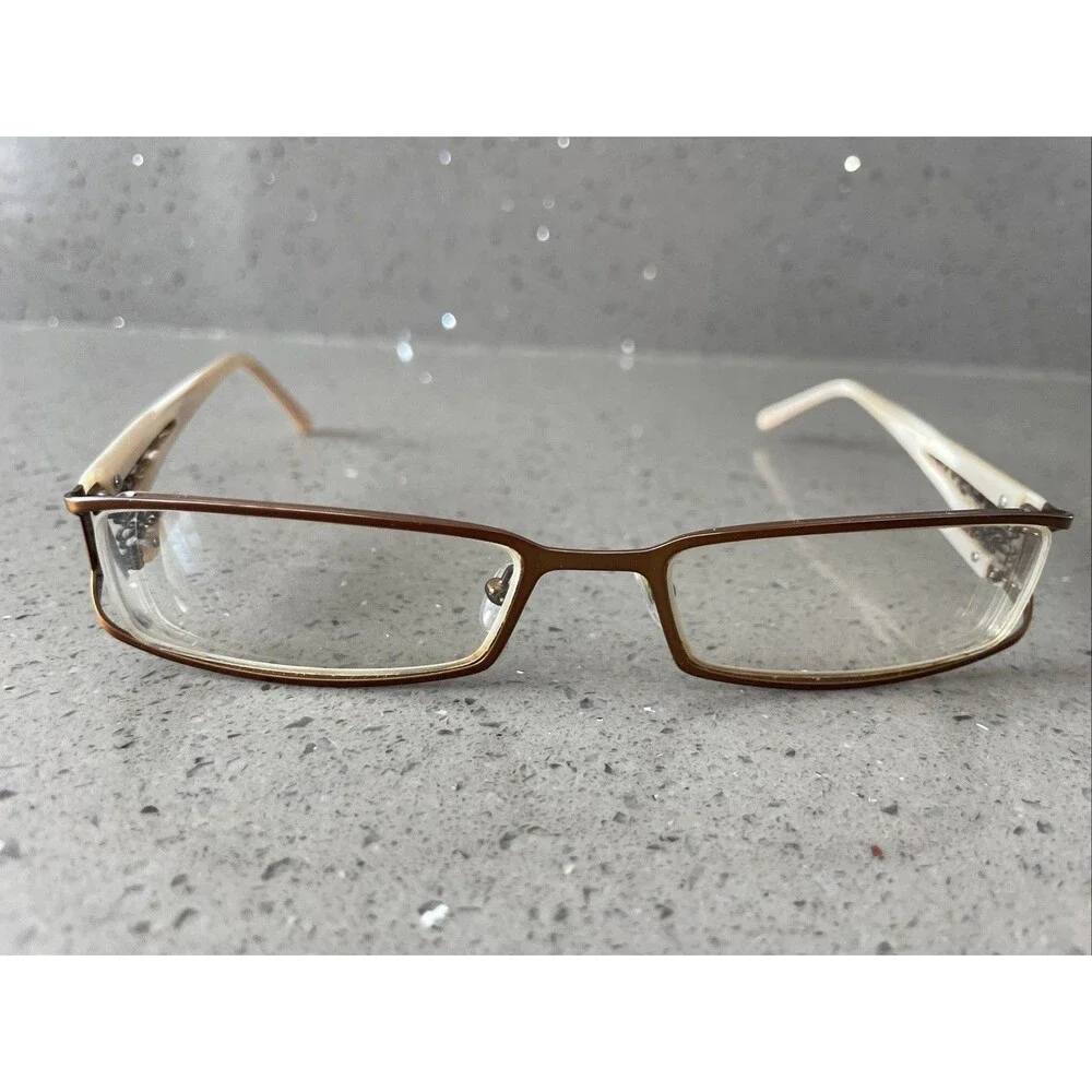 Elizabeth Arden EA 1043-1 Bronze Full Rim Eyeglasses Frames ONLY 53-18-130