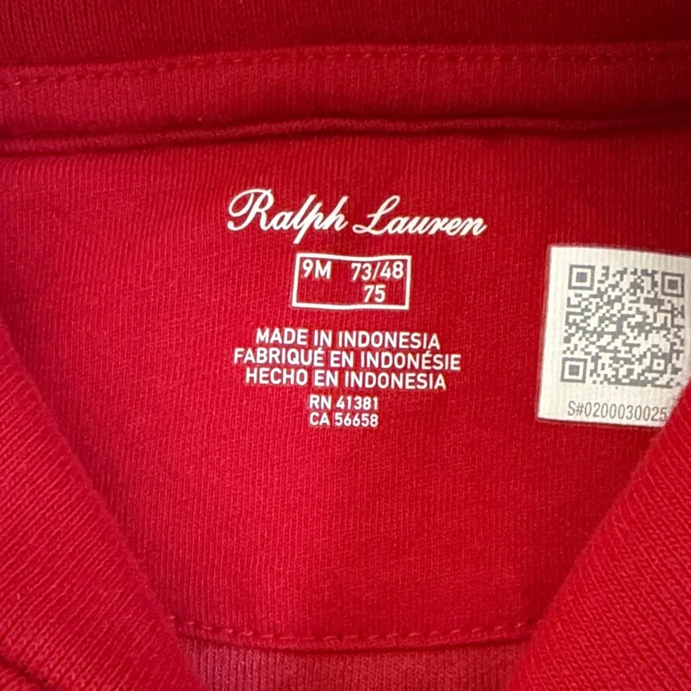 Ralph Lauren bright red