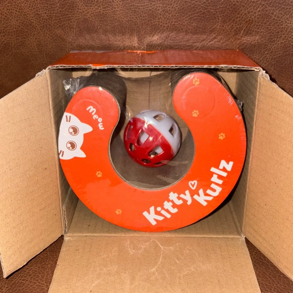 Shape-Shifting Cat Toy - Brown/Orange
