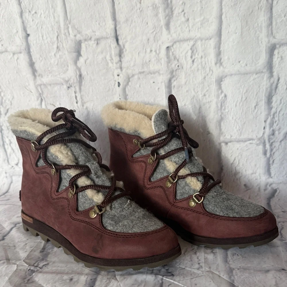 Sorel boots brown