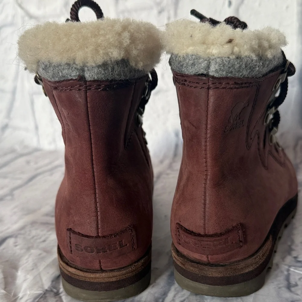 Sorel boots brown