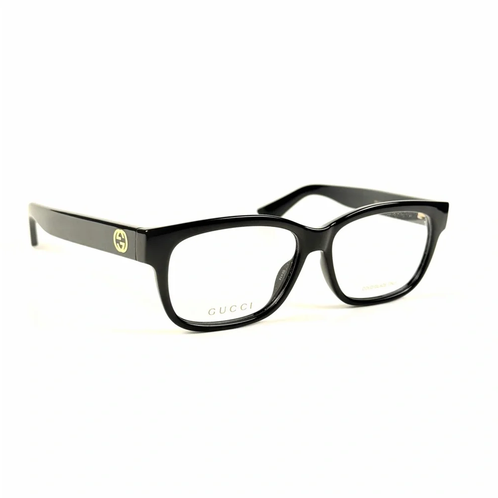GUCCI GG1341O 001 Black Authentic 55 mm Eyeglasses NWT