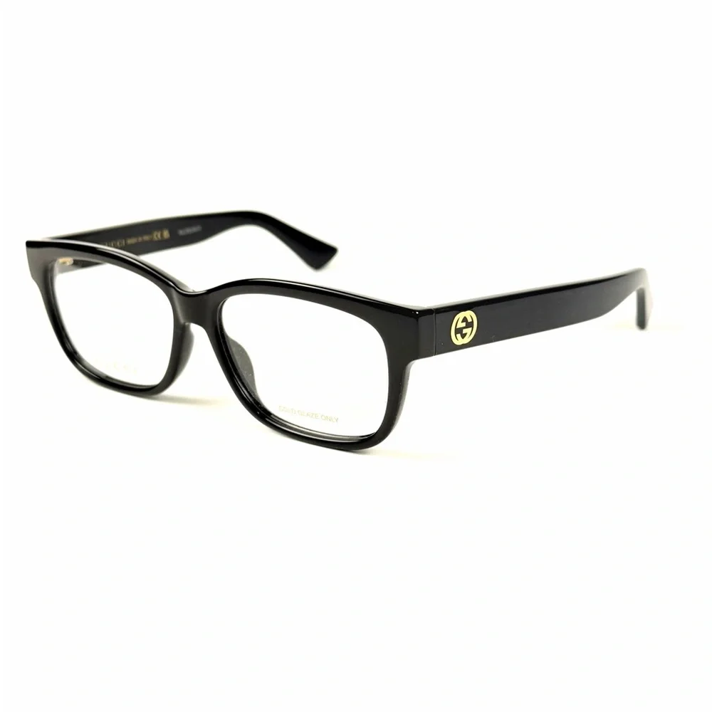 GUCCI GG1341O 001 Black Authentic 55 mm Eyeglasses NWT