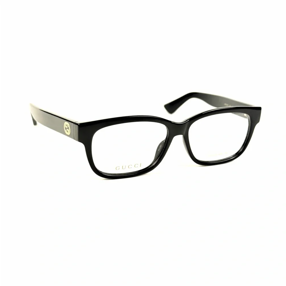 GUCCI GG1341O 001 Black Authentic 55 mm Eyeglasses NWT