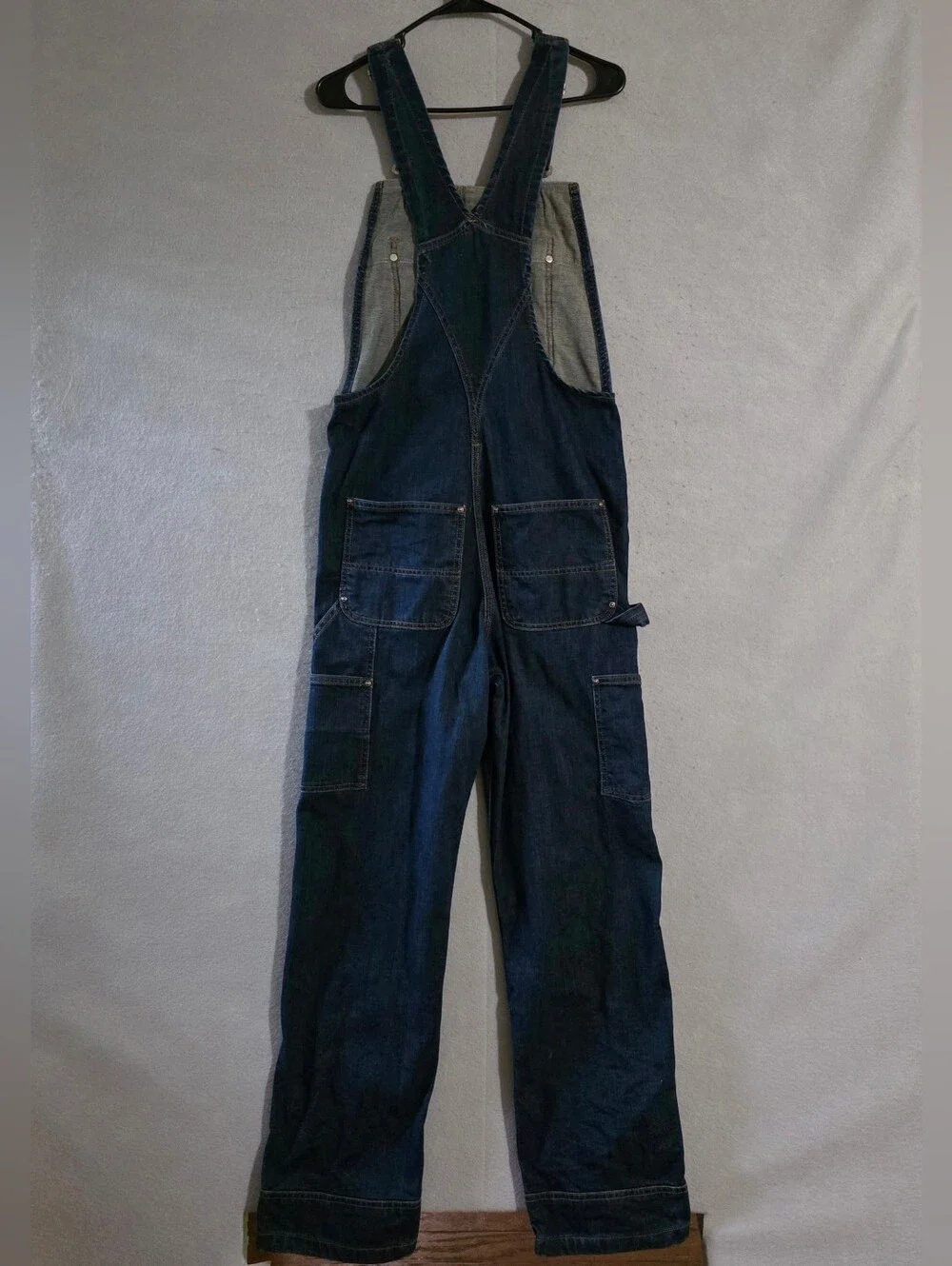 Carhartt Mens Rugged Flex Denim Bib Overalls Double Knee 103322 Size 28x31