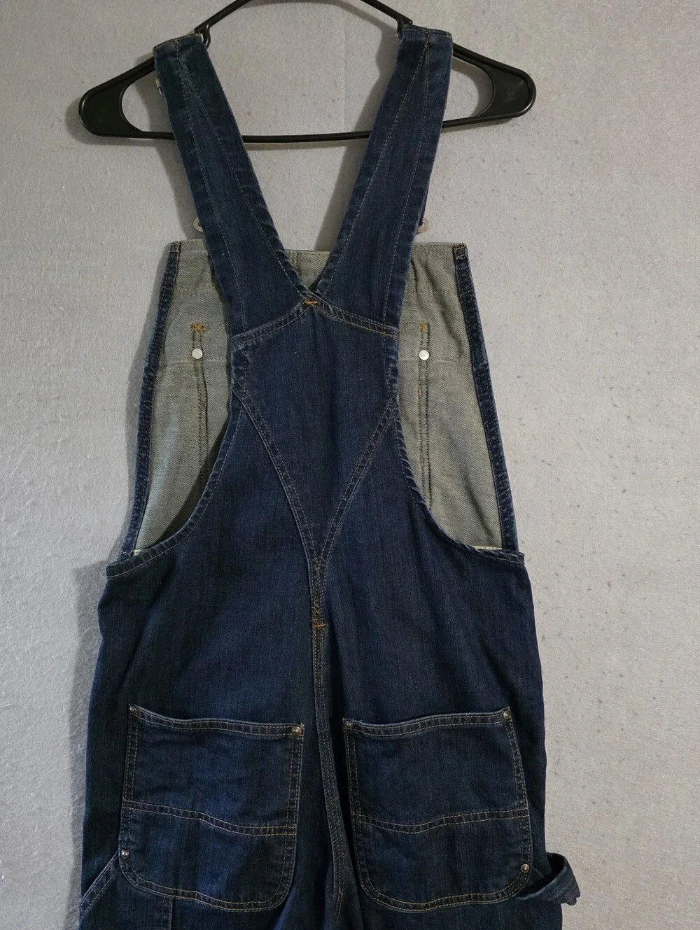 Carhartt Mens Rugged Flex Denim Bib Overalls Double Knee 103322 Size 28x31