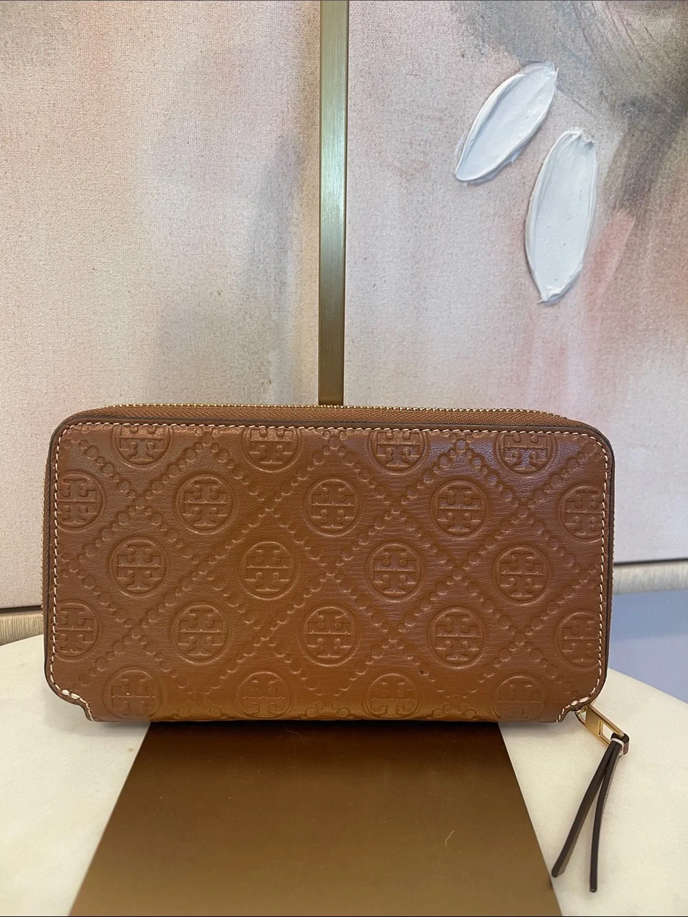 Tory Burch T Monogram Continental Wallet