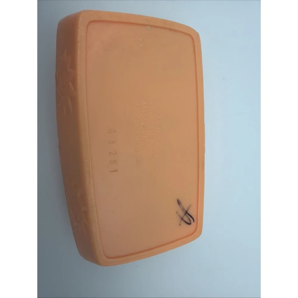 Hasbro Littlest Pet Shop SANDBOX SAND CASTLE Beach Accessory LPSA 2006 Orange