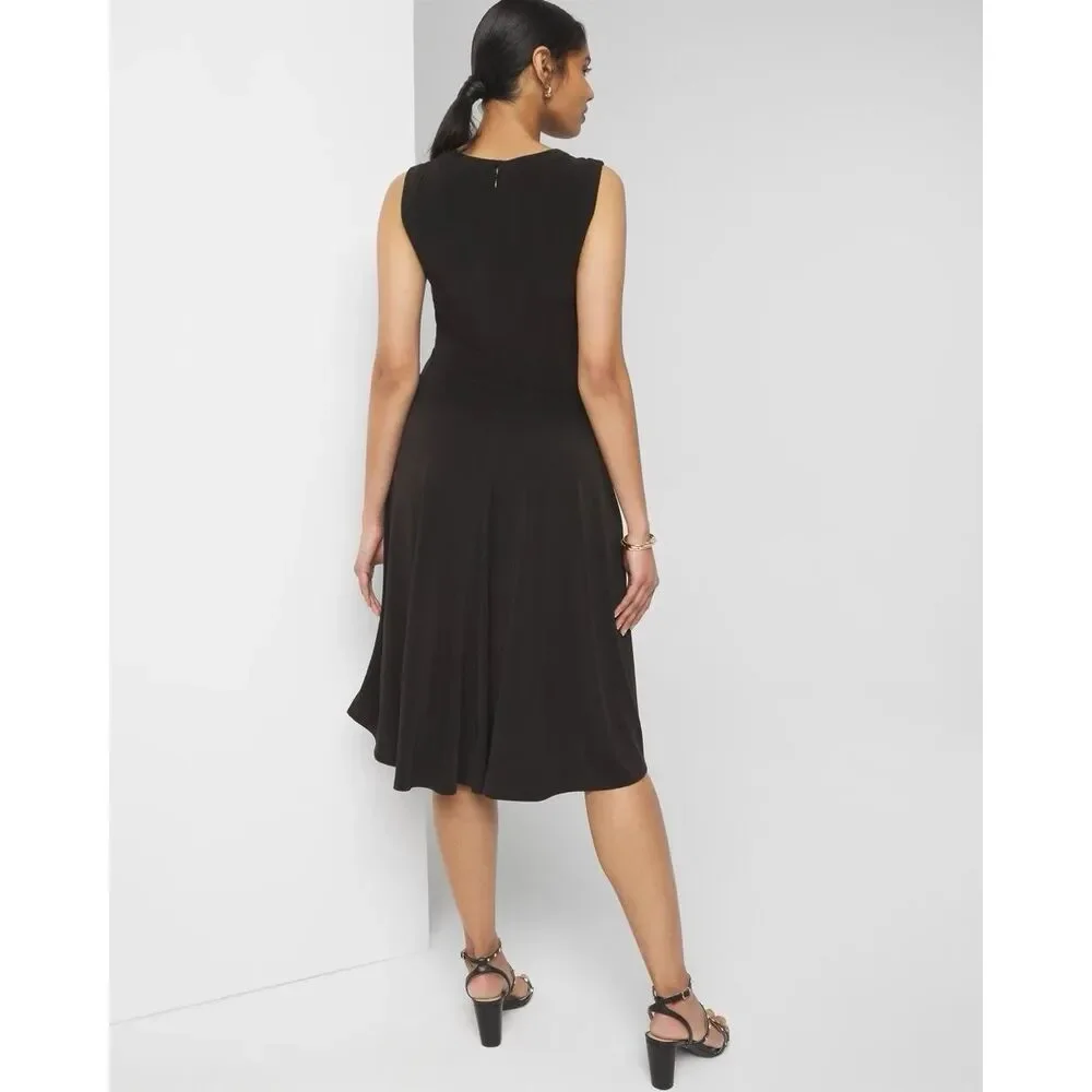 White House Black Market tags neckline through