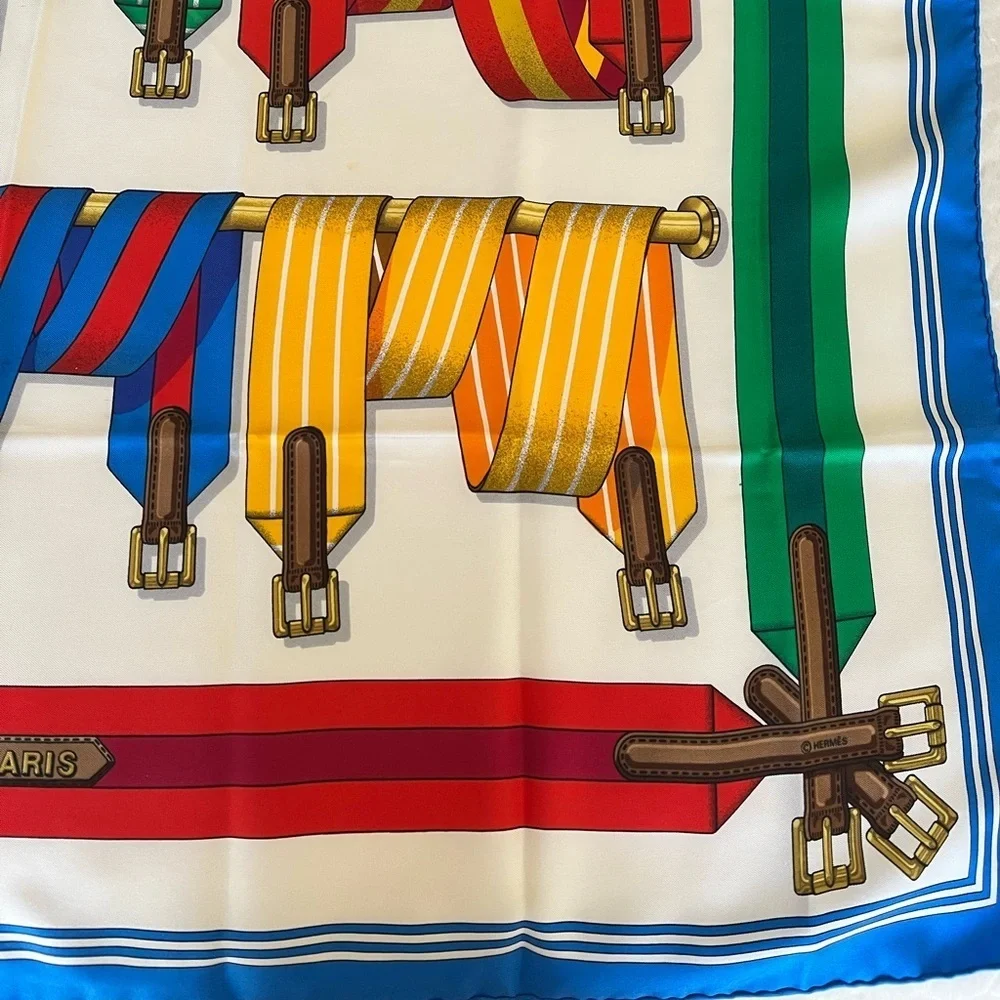 Hermes vintage silk
