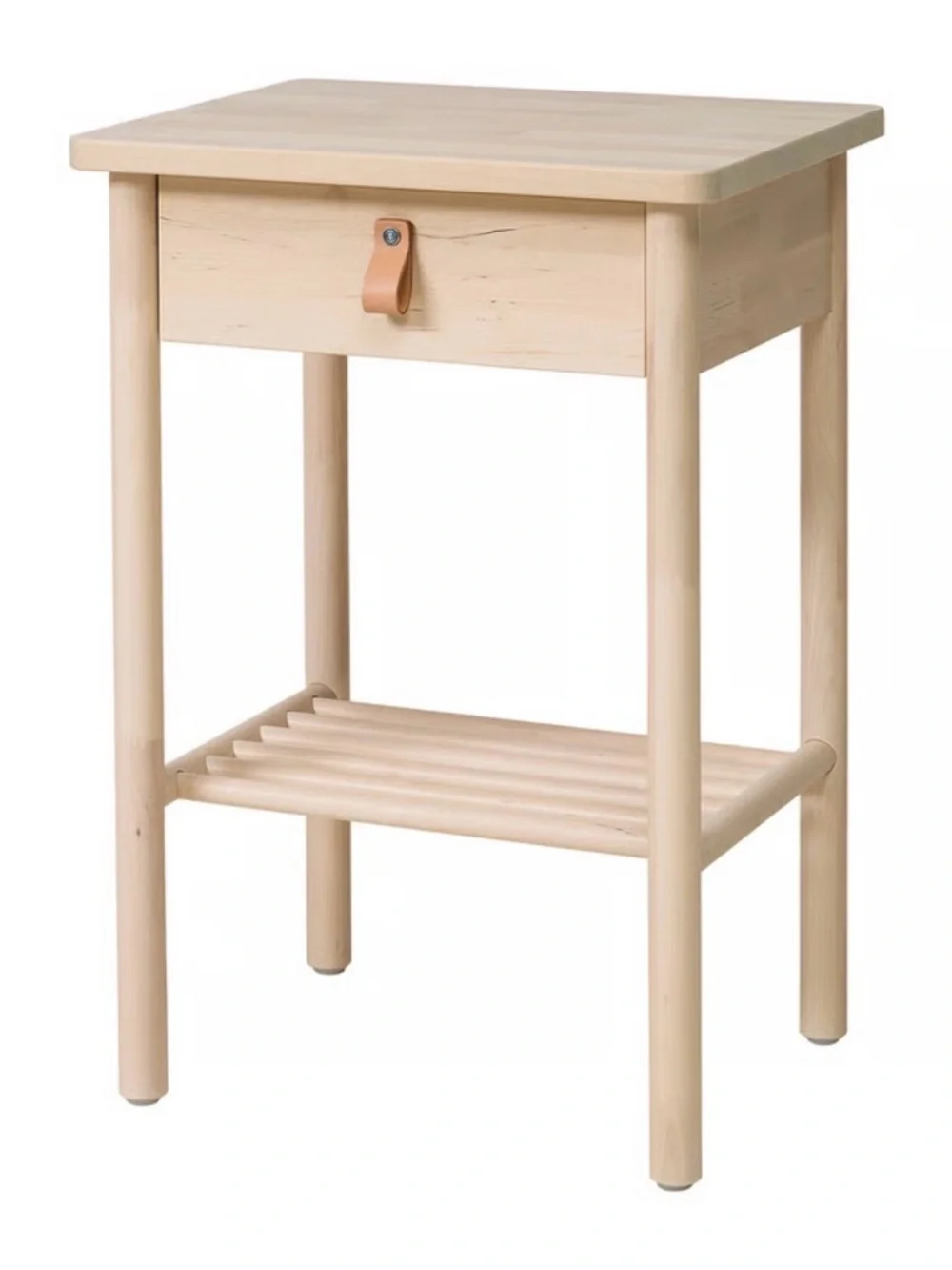 NWT IKEA BJÖRKSNÄS Solid Birch Nightstand | Scandinavian Side Table| Birch