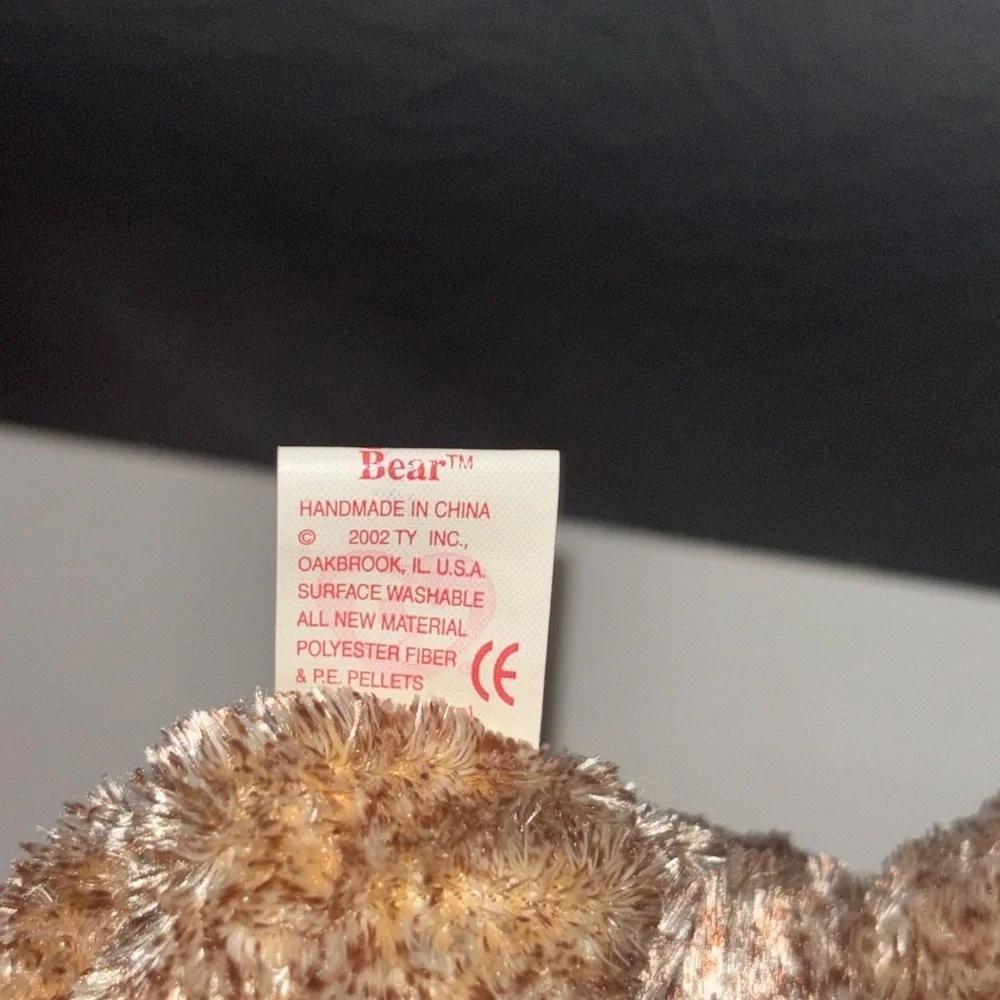 TY Beanie Baby 2002 SIGNATURE Bear