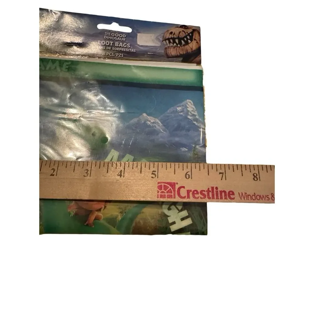 Disney The Good Dinosaur Loot Bags Party Favor Bags 8 Count Sealed Birthday