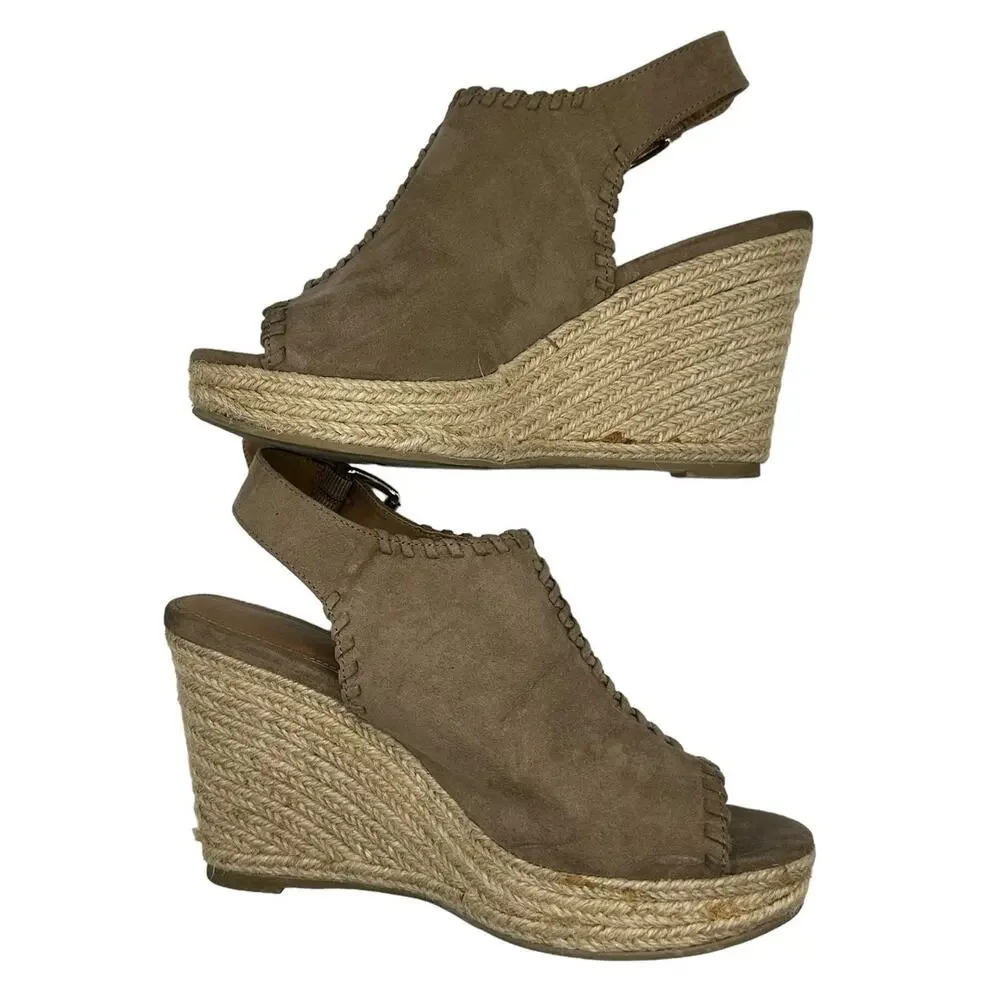 Report wedge taupe