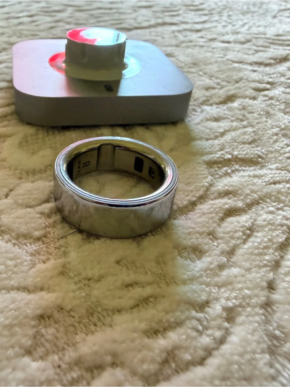 Oura ring silver size 8 generation 4