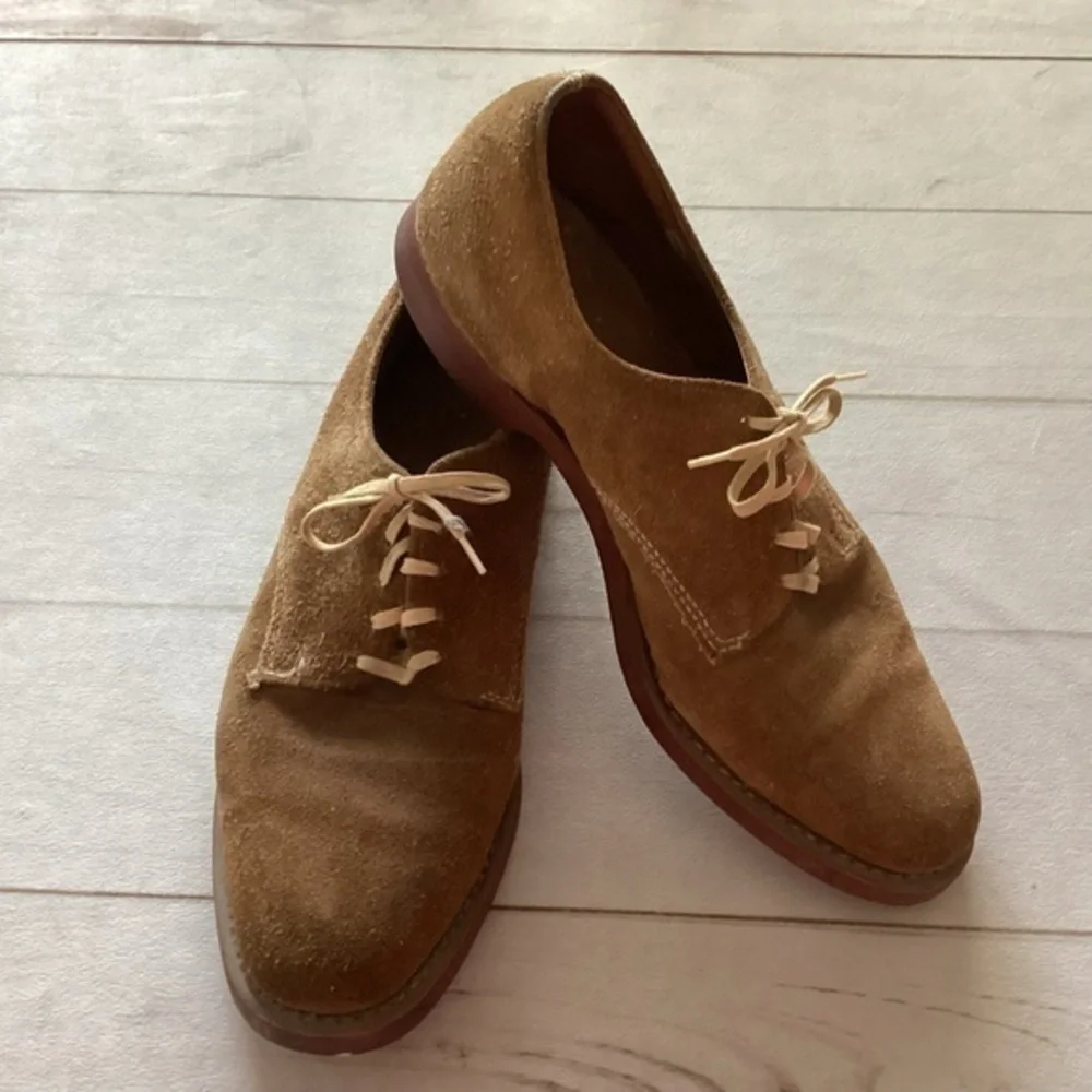 LIMITED EDITION ..Dirty Buck Mens suede brown heavyweight Casual Shoes 8 1/2 D