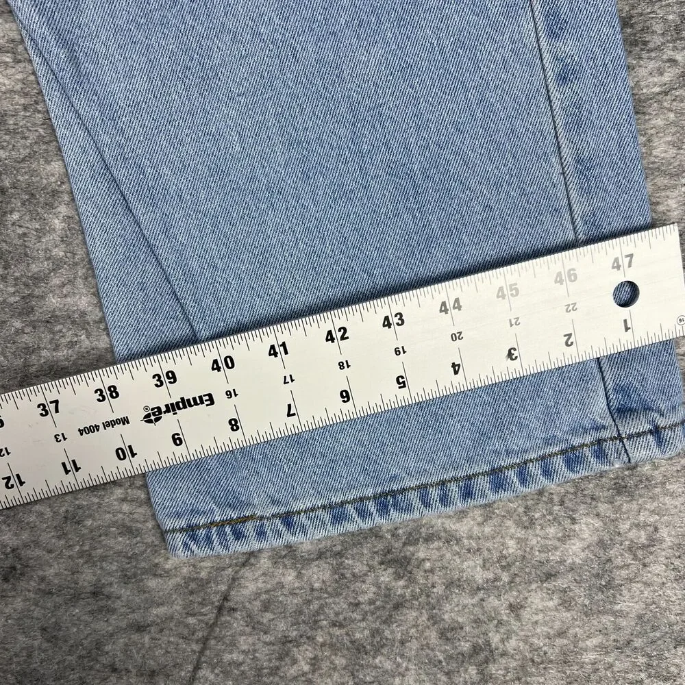 Faded Glory‎ Denim Blue Jeans Men's 40 X 32 Straight Leg