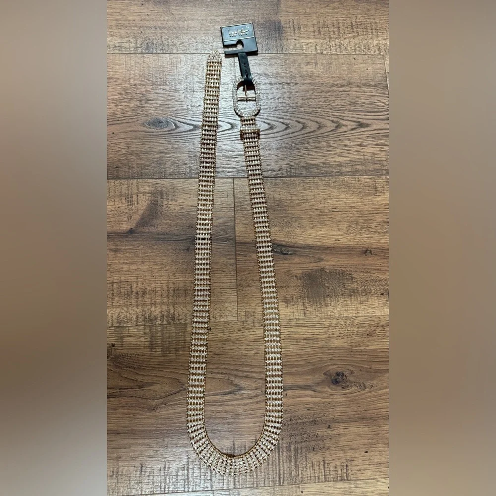 Elegant Gold Chain Belt