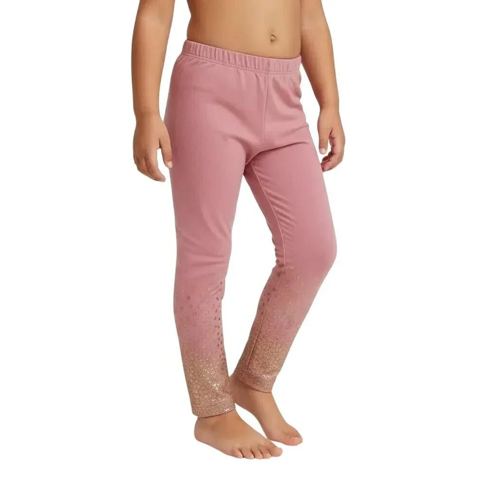 Epic Threads Toddler Girls Gold Heart Border-Print Leggings,‎ Pink Size 4T