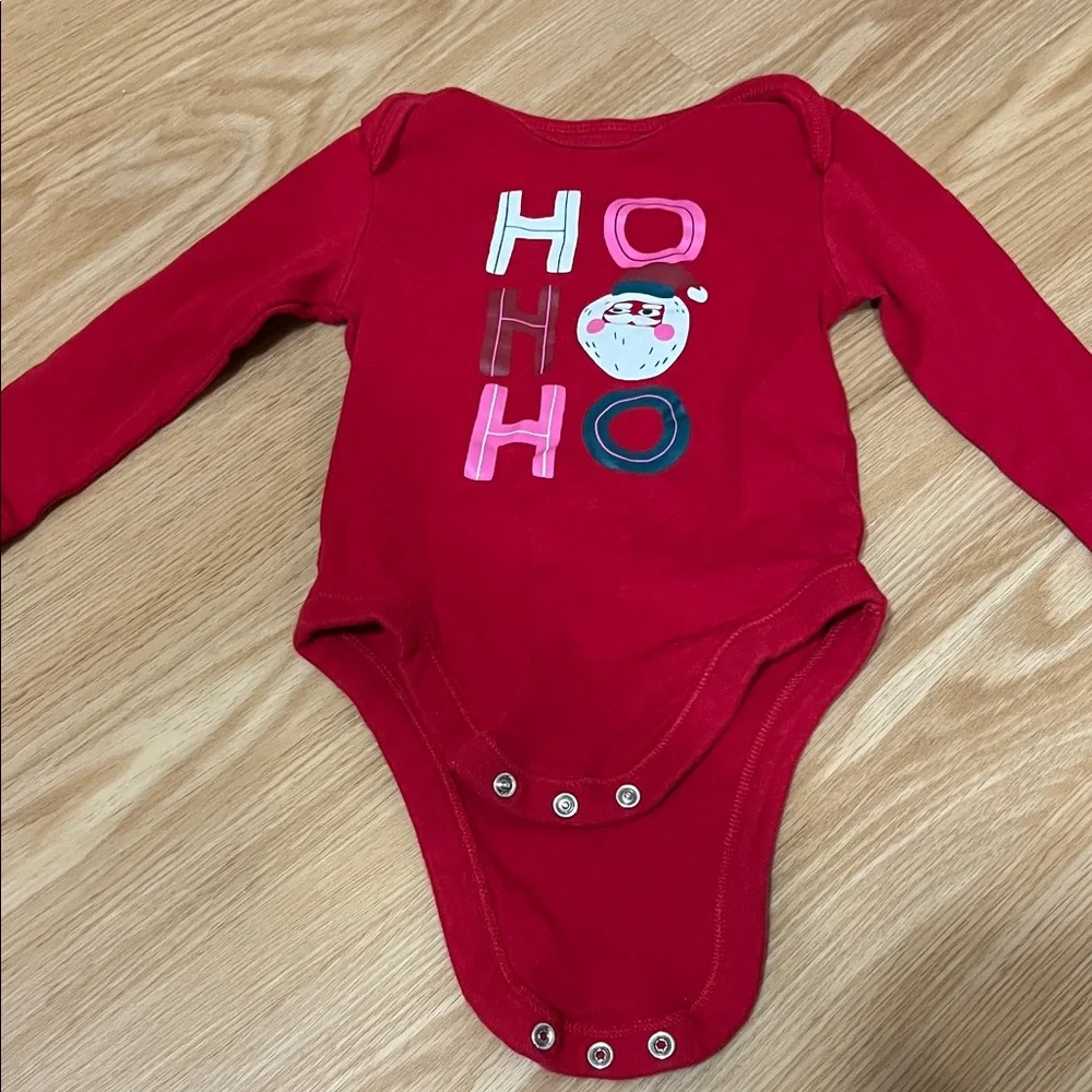 Old Navy Toddler Christmas Long Sleeve Bodysuits 12-18M‎